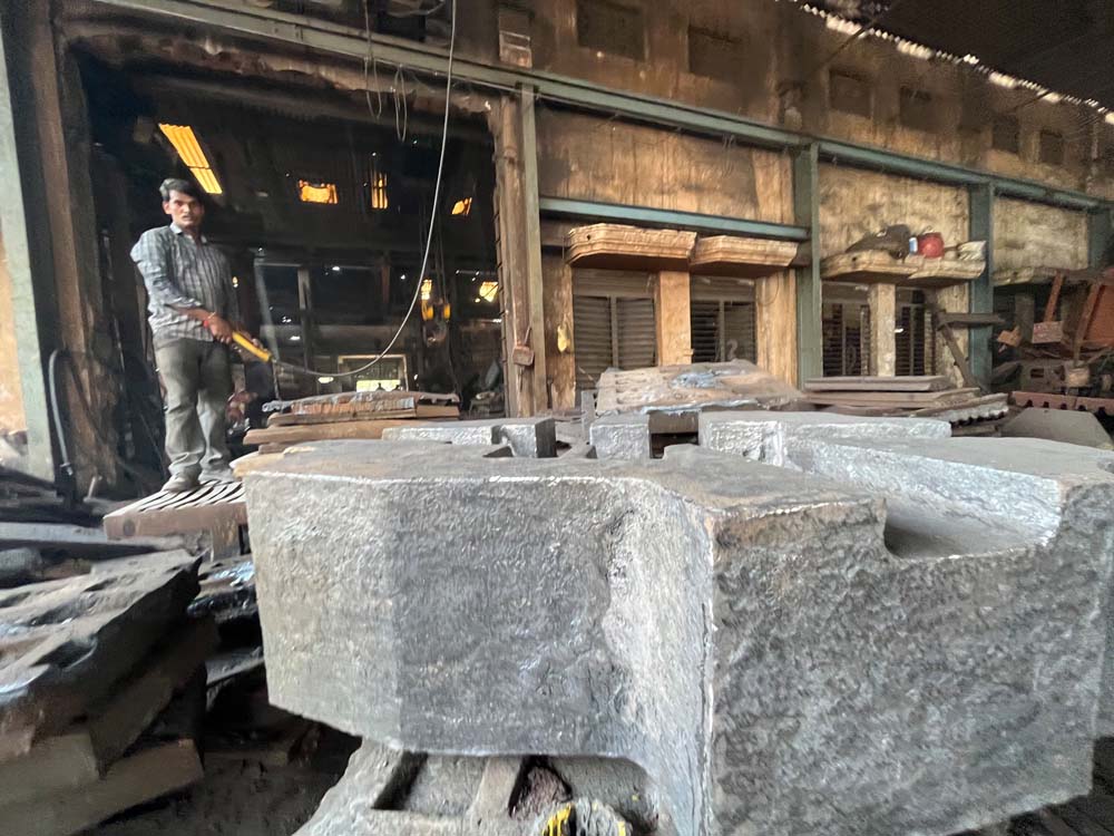 Carbon steel castings in Vijayawada Carbon steel casting for industrial applications