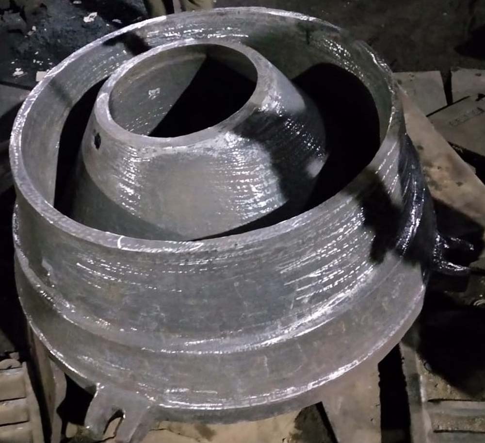 Manganese steel castings production Manganese steel casting component