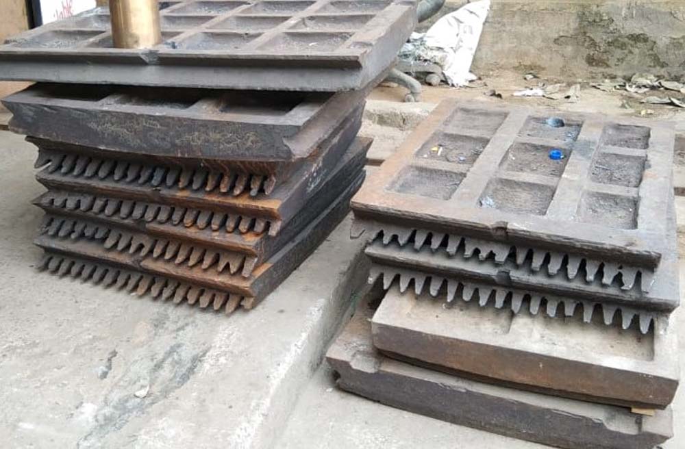 Manganese steel castings production Manganese steel casting component