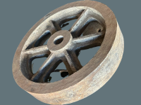 Manganese steel casting component