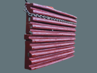 Stainless steel casting component