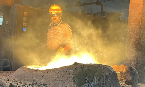 Stainless steel casting melting process