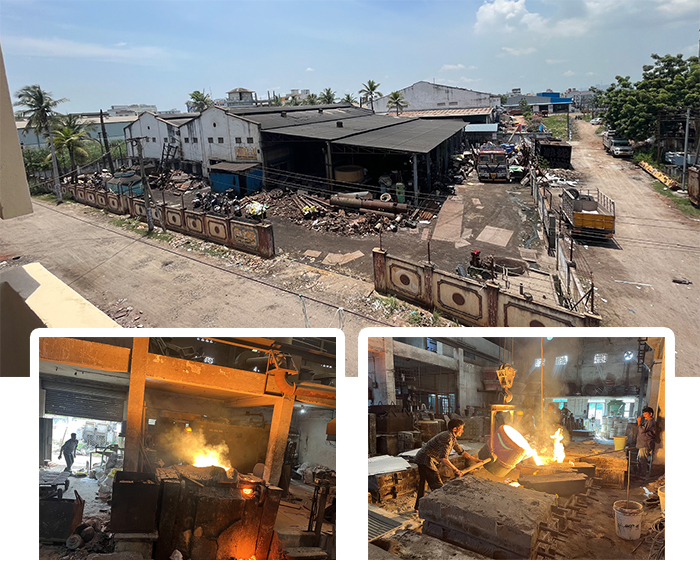 Manganese steel casting process