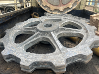 Balancing wheels for carbon steel castings Carbon steel balancing wheels